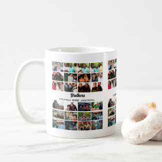 Mug Personnalisé Meilleurs Amis Forever Brothers Photo
