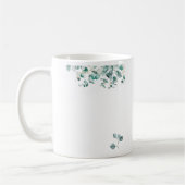 Mug Personnalisé Mère de mariée Groom Dusty Blue Eucal (Gauche)