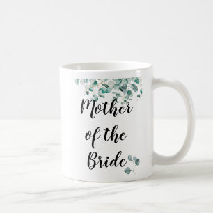 Mug Personnalisé Mère de mariée Groom Dusty Blue Eucal