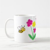 Mug Personnalisé Mete Bee Happy (Gauche)