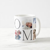 Mug Personnalisé | MOM | Photo texte moderne (Devant droit)