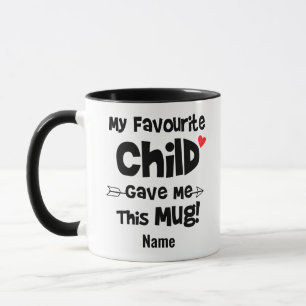 Mug Personnalisé, Mon Enfant Préféré M'A Donné Cette M