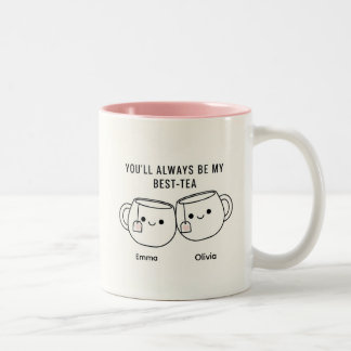 Mug Personnalisé "Mon Meilleur-Thé" pour Meilleure