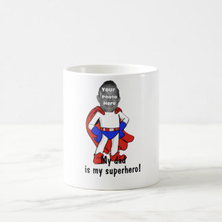 Mug Personnalisé "mon papa est mon super héros !"