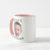 Mug Personnalisé, Mug De Photo, Bébé Face Mug (Devant gauche)