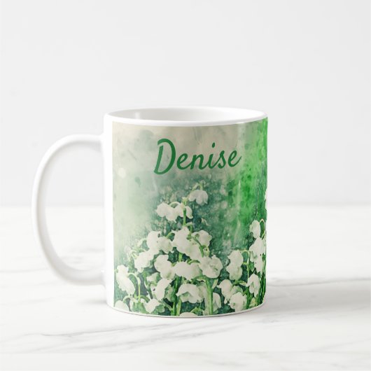 Mug personnalisé Muguet (Gauche)