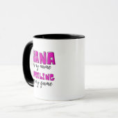 Mug Personnalisé Nana Est Mon Nom Spoiling Est Mon Jeu (Devant gauche)
