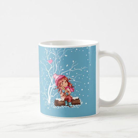 Mug Personnalisé Nom de l'enfant Amusant cadeau de Noë (Droite)