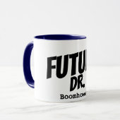 Mug Personnalisé Nom Dr Futur Docteur Médicale Drôle C (Devant gauche)