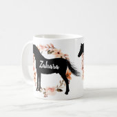 Mug Personnalisé Nom équitation équitation équitation  (Devant gauche)
