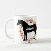 Mug Personnalisé Nom équitation équitation équitation  (Gauche)