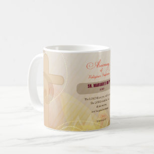 Mug Personnalisé Nom et année Nun, 60e Anniversaire Re