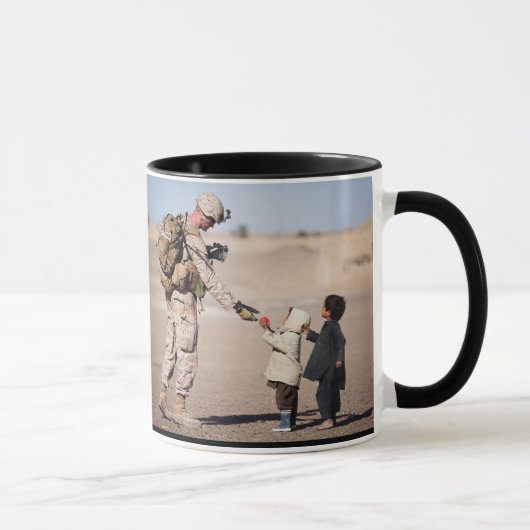 Mug personnalisé "Notre héros", Soutien militaire  (Droite)