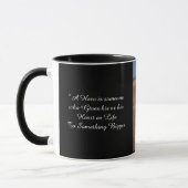 Mug personnalisé "Notre héros", Soutien militaire  (Gauche)