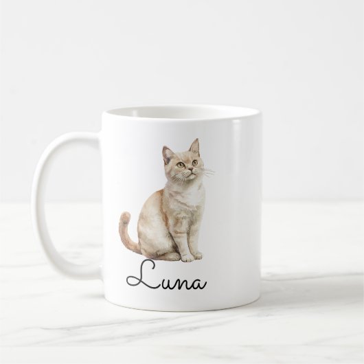Mug personnalisé| Parfait pour Chat sur jour de Chat (Gauche)