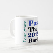 Mug Personnalisé Passage de la barre (Devant gauche)