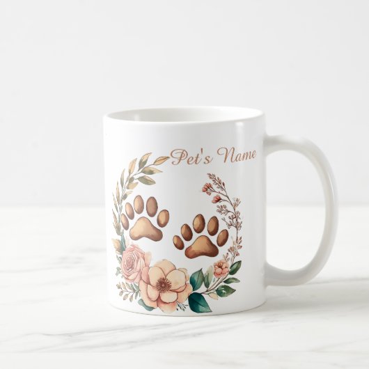 Mug personnalisé pour animaux de compagnie - Chien (Droite)