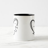 Mug personnalisé pour couples avec prénoms (Centre)