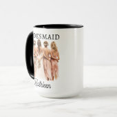 Mug personnalisé pour demoiselle d'honneur, Cadeau (Devant gauche)