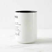 Mug Personnalisé pour Faiseur de Différence, Recon (Centre)
