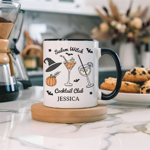 Mug personnalisé pour femmes du Salem Witch Cockta