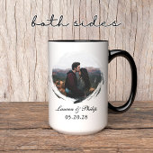 Mug personnalisé pour Fiançailles, Couples Keepsak