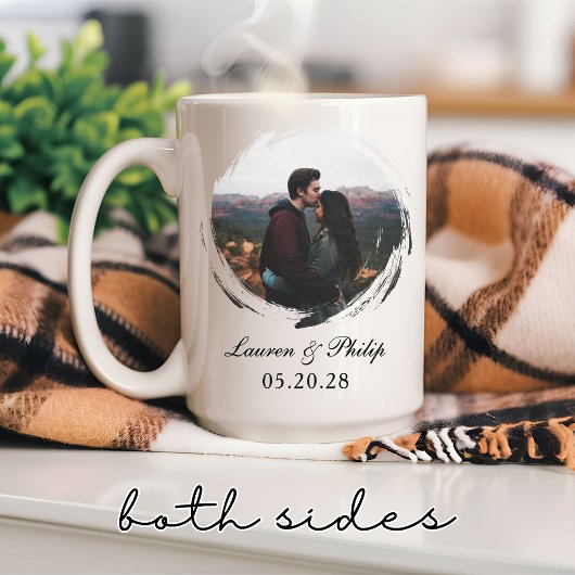 Mug personnalisé pour Fiançailles, Couples Keepsak