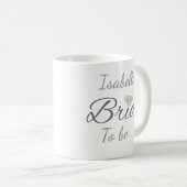 Mug Personnalisé pour la Future Mariée – Ensemble (Devant droit)