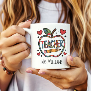 Mug personnalisé pour l'enseignant, Cadeau de reme