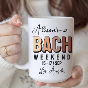 Mug personnalisé pour l'enterrement de vie de jeun