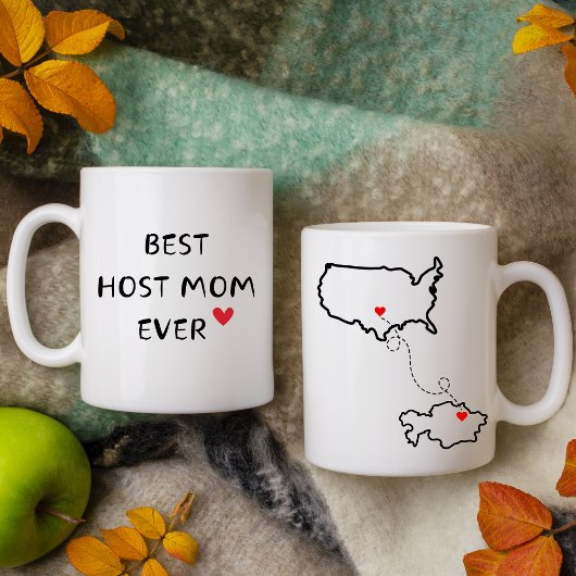 Mug personnalisé pour maman hôte - Meilleure maman