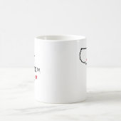 Mug personnalisé pour maman hôte - Meilleure maman (Centre)