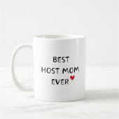 Mug personnalisé pour maman hôte - Meilleure maman (Gauche)