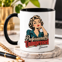 Personnalisé Professionnellement Impassible Drôle