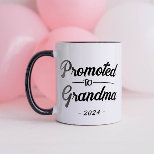 Mug Personnalisé promu à grand-mère