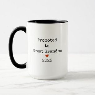 Mug Personnalisé promu aux Grands-Parents Révélation d
