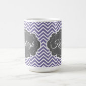 Mug Personnalisé Purple Chevron (Centre)