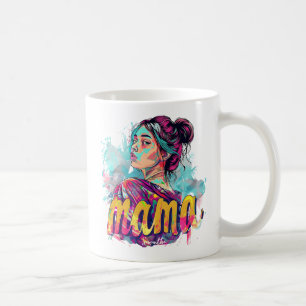 Mug Personnalisé Retro Mama Pop Art (13)