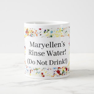 Mug personnalisé "Rinse Water" pour artistes