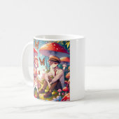 Mug Personnalisé romantique Anime Couple (Devant gauche)