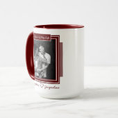 Mug Personnalisé Romantique Saint Valentin Photo (Devant gauche)