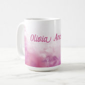 Mug Personnalisé rose (Devant gauche)