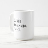 Mug Personnalisé Saengil Chukahamnida Joyeux anniversa (Devant gauche)