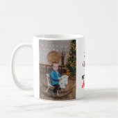Mug Personnalisé Se Faire Joyeux Petit Photo De Noël (Gauche)