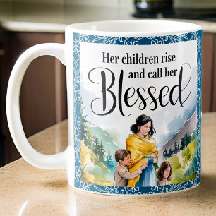 Mug Personnalisé Ses Enfants Montent Des Femmes Chréti
