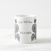 Mug Personnalisé Silver Peony (Centre)