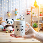 Mug Personnalisé Simple Cute Panda kawaii