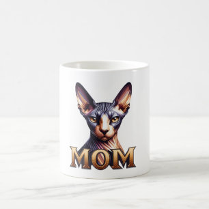 Mug Personnalisé Sphynx Chat Maman Personnalisée Femme