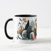 Mug Personnalisé Stay Crazy imprimé Abstrait (Gauche)