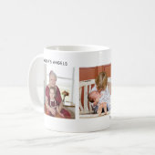 Mug Personnalisé Trois Photo Grand-Parent (Devant gauche)